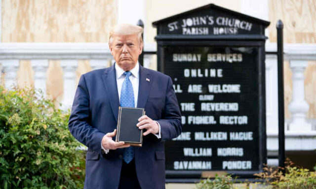 President Trump and Bible