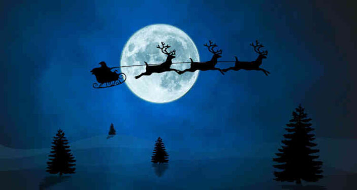 Santa & sleigh