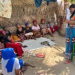 Teaching women in Mozambique