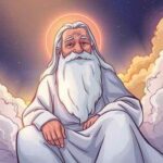 God as an old man figure