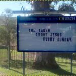 Church sign