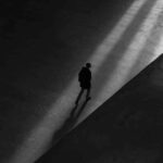 Person walking away